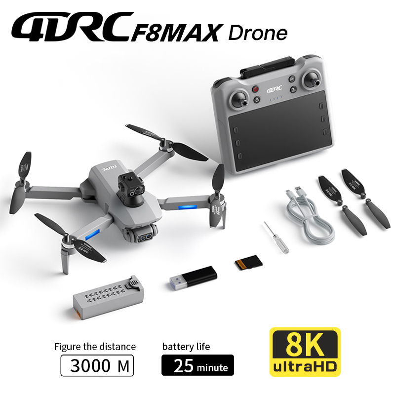 Drone Kit Professional - F8 MAX GPSドローン プロフェッショナル 8Kカメラ 5G